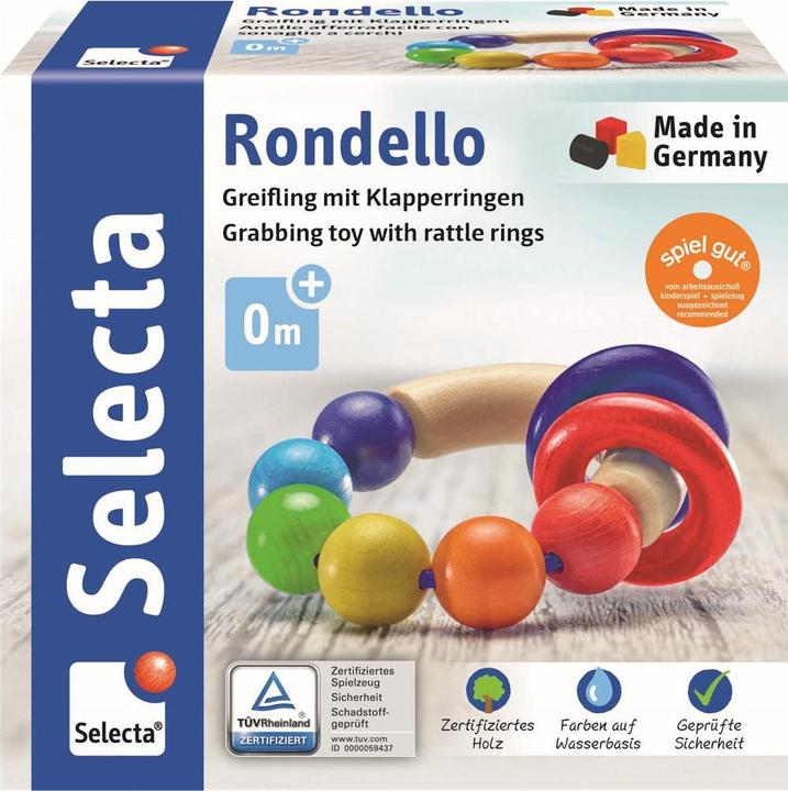 Image du produit Selecta Spielzeug Hochet Rondello cm