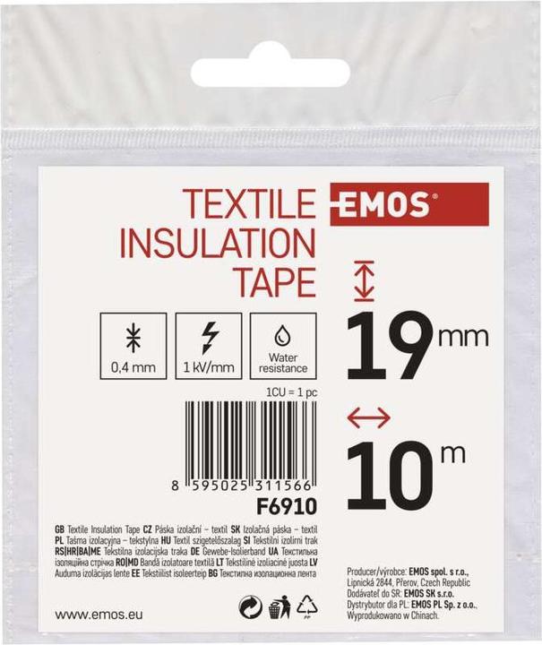 Actual product image Emos Textilisolierband (19 mm)