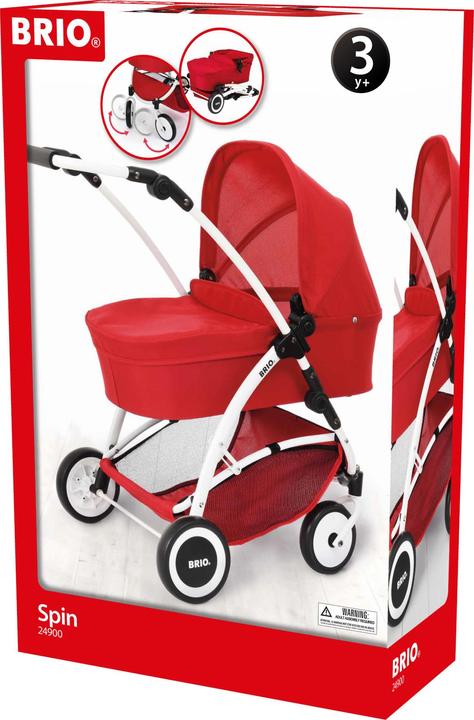 Brio Puppenwagen Spin mit Schwenkrädern