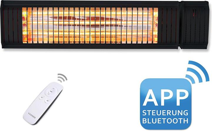 Actual product image Vasner Infra radiant heater Appino 20