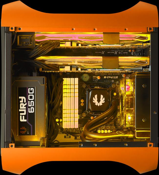 Actual product image BitFenix Prodigy M (mATX, Mini-ITX)