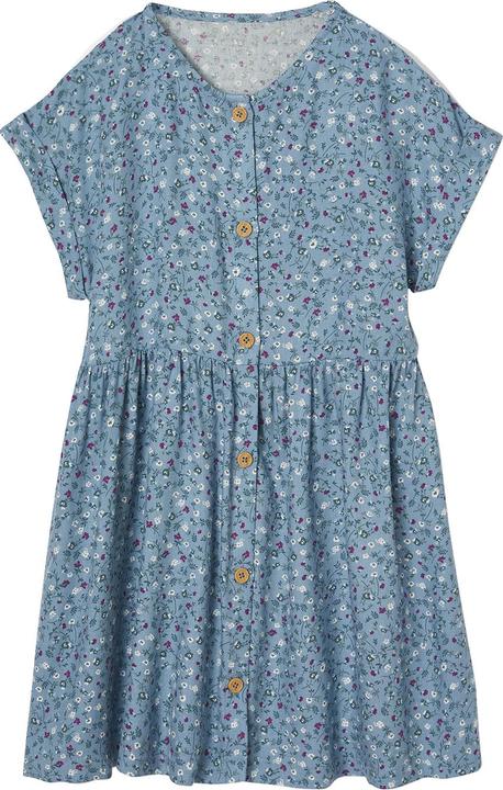 Produktbild Vertbaudet Mädchen Blumenkleid mit Knöpfen (104)