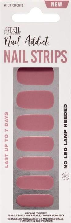 Ardell Nail Addict - Nail Strips Wild Orchid (Rose)
