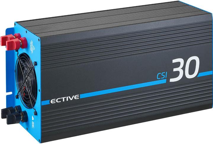 Actual product image Ective CSI 30 Sinus-Wechselrichter 3000W 24V mit Netzvorrangschaltung und Ladegerät (CH-Stecker)