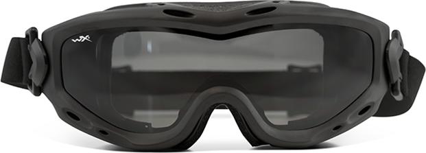 Actual product image Wiley X Spear Dual Double Lens Safety Glasses Grey/Clear/Rust Black