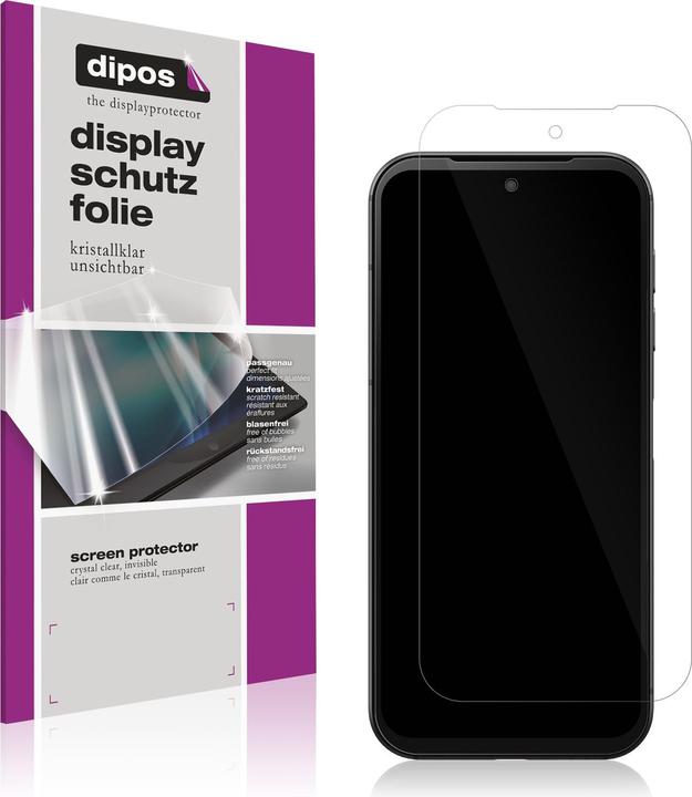 Dipos Film de Protection d’écran Crystalclear (4 pièce(s), Fairphone 5)