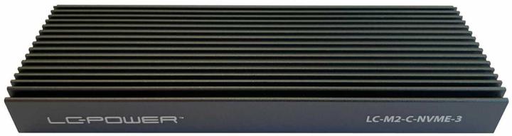 Actual product image LC-Power USB3.2 LC-M2-C-NVME-3 f. M.2 SSD drive enclosure (M.2)