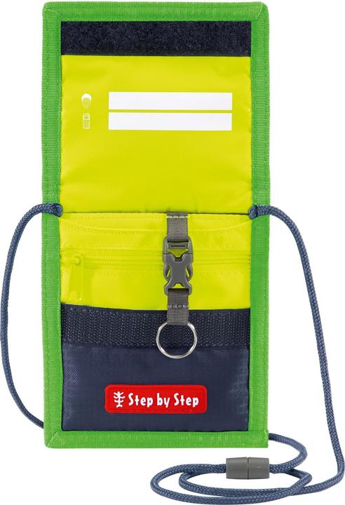 Actual product image Step by Step neck pouch with window pocket, coin pocket