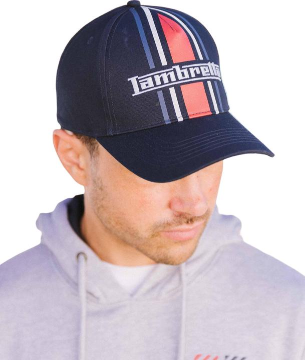 Actual product image Lambretta Stripe Cap (One size)