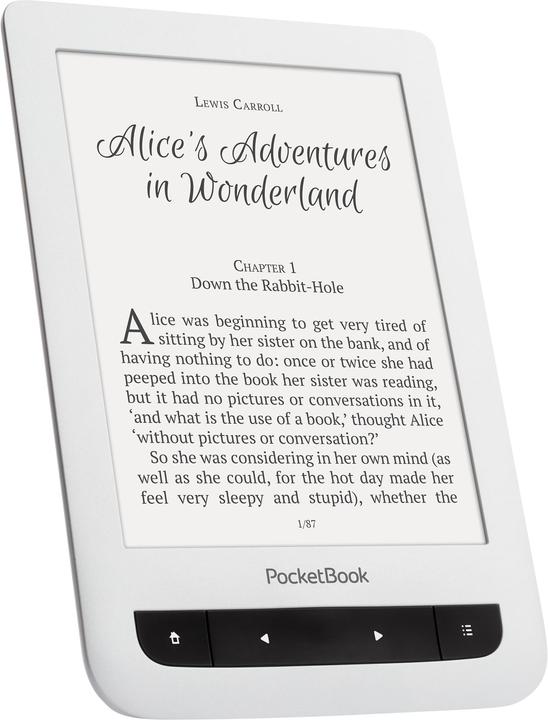 PocketBook Touch Lux 3 (6", 4 Go, Blanc)