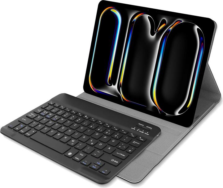 Produktbild Cazy Tastatur Hülle Kompatibel mit iPad Pro 11 2022 4th (Gen)/Pro 11 2021 (3rd Gen) - Schutz Etui mit (DE)