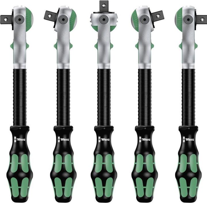 Actual product image Wera 8100 SB 6 Zyklop Speed Ratchet Set (13 mm, 16 mm, 10 mm, 8 mm, 12 mm, 15 mm)