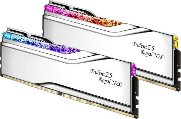 G.Skill DIMM 32 GB DDR5-6400 (2x 16 GB) Dual-Kit (silber, F5-6400J3239G16GX2-TR5NS, TZ5 Royal Neo, INTEL XMP (2 x 16GB, DDR5 RAM, DIMM)