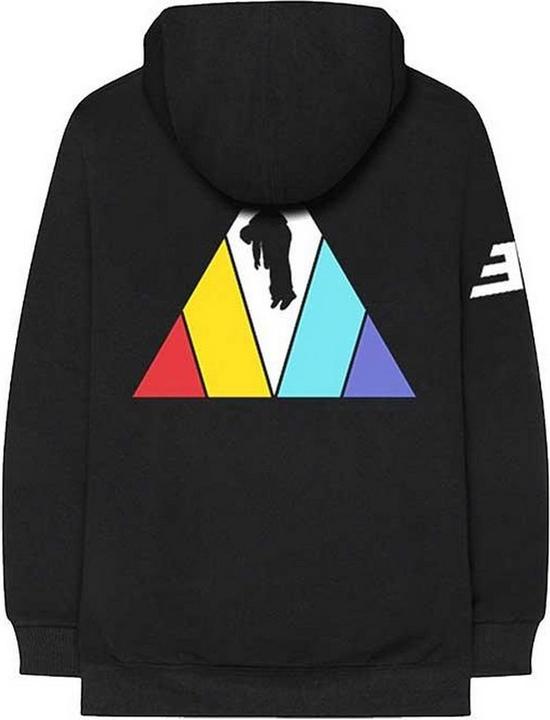 Immagine prodotto Imagine Dragons Felpa con Cappuccio e Zip Intera Triangolo Stampa posteriore Adulto Unisex (L)
