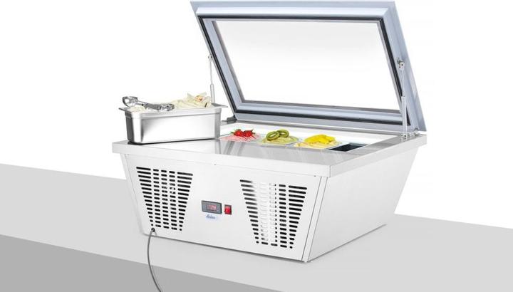 Produktbild Hendi Aufsatz Tiefkühlvitrine 77 l 8x1/6 oder 4x1/3 GN (87 l)