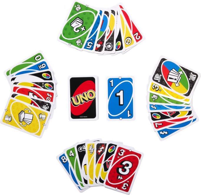 Actual product image Mattel UNO Erweiterungsset Tempo-Set