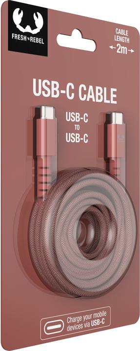 Produktbild Fresh'N Rebel USB C - USB C (2 m, USB 3.0, 15 W)