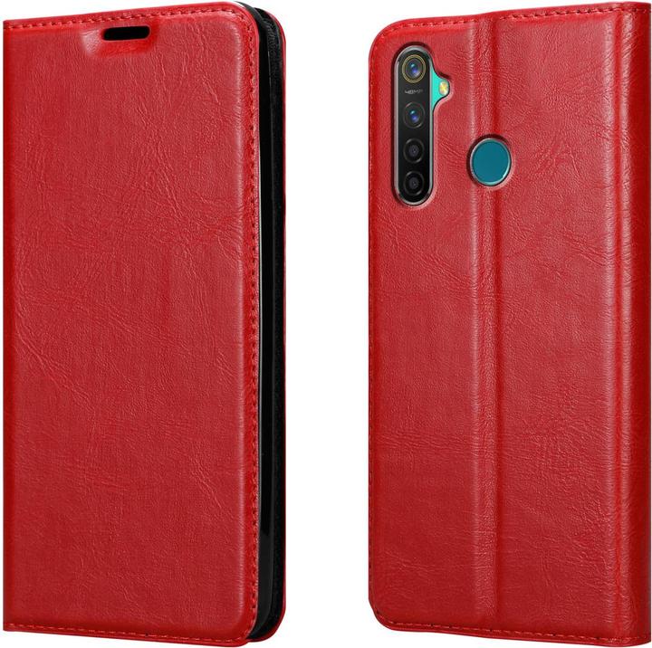 Image du produit Cadorabo Housse pour Realme 5 PRO / Realme Q en Book Invis. Style magnétique (Realme 5 Pro, Domaine Q)