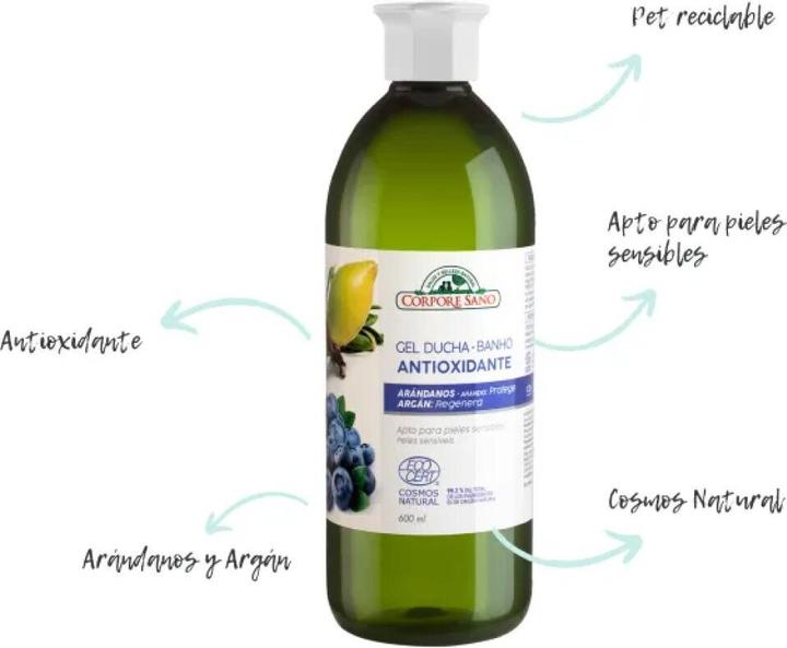 Actual product image Corpore Sano Antioxidant Body Wash 600ml (600 ml)