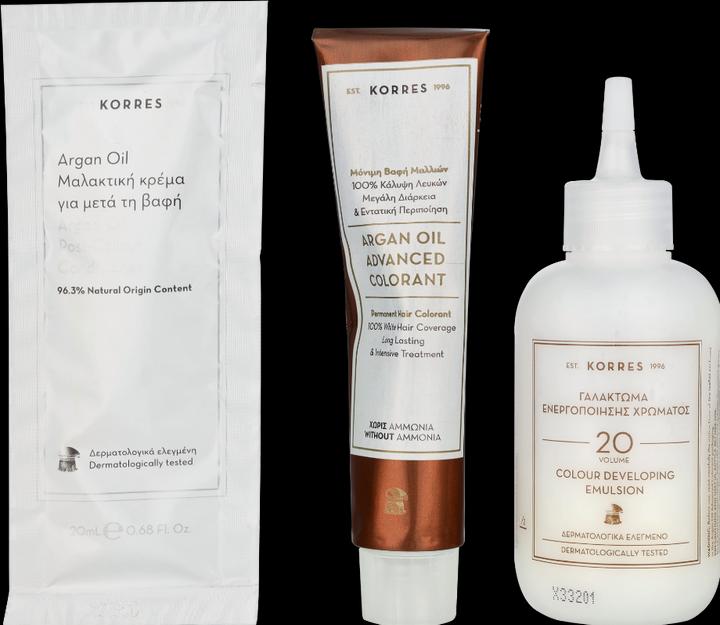 Image du produit Korres Colorant pour cheveux à l'huile d'argan (N° 7.7 - Moka)