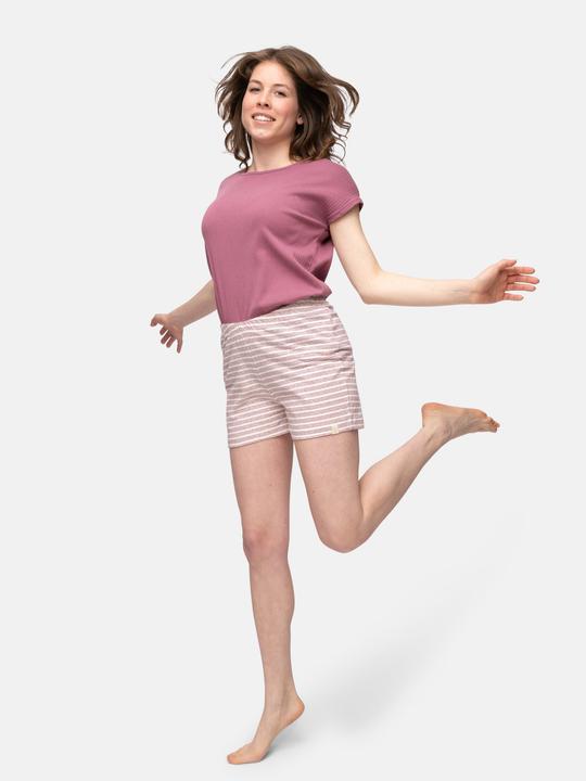 greenjama Short mit Leinen-Anteil