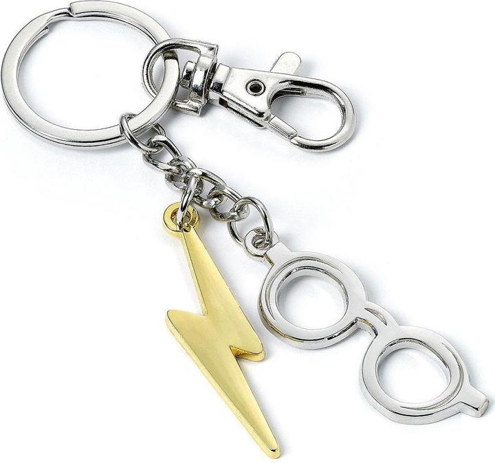 Immagine prodotto Ciondolo a forma di fulmine e occhiali Ciondolo a forma di chiave