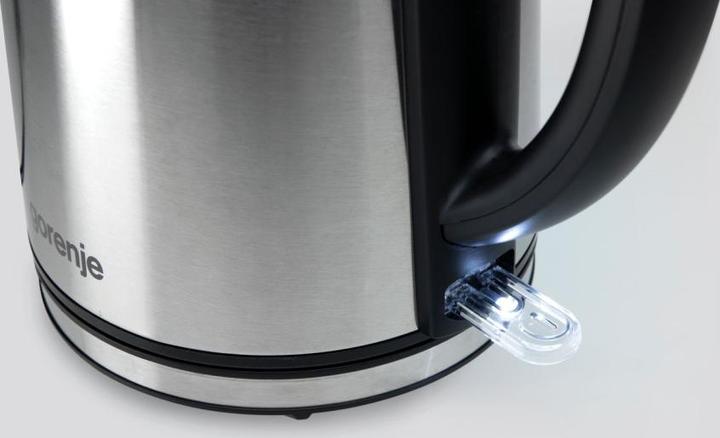 Image du produit Gorenje K15DWS Kettle, Electric, Capacity 1.5 L, Power 2200 W, Stainless Steel (1.50 l)