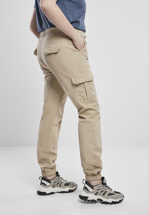 Actual product image Urban Classics Ladies High Waist Cargo Jogging Pants (4XL)