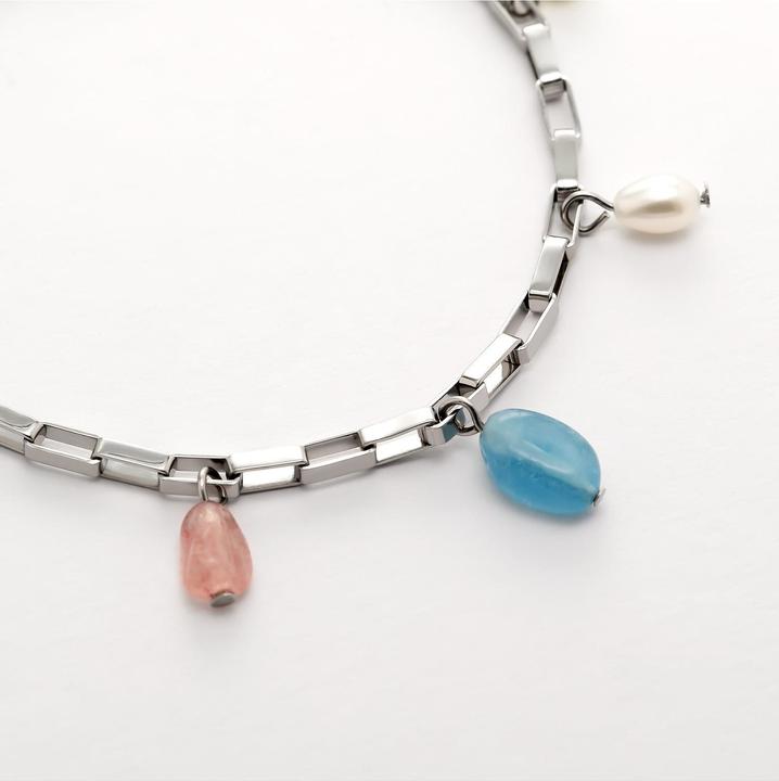 Image du produit Esprit PASTELS Armband (19.50 cm, Acier inoxydable)