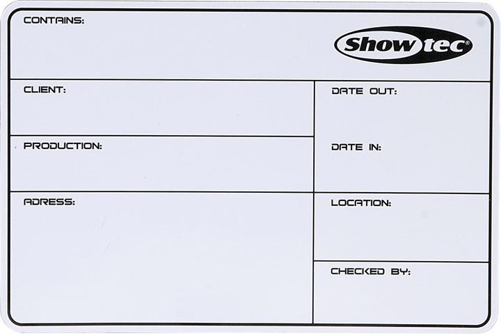Produktbild DAP-Audio Flightcase Label (Zubehör)