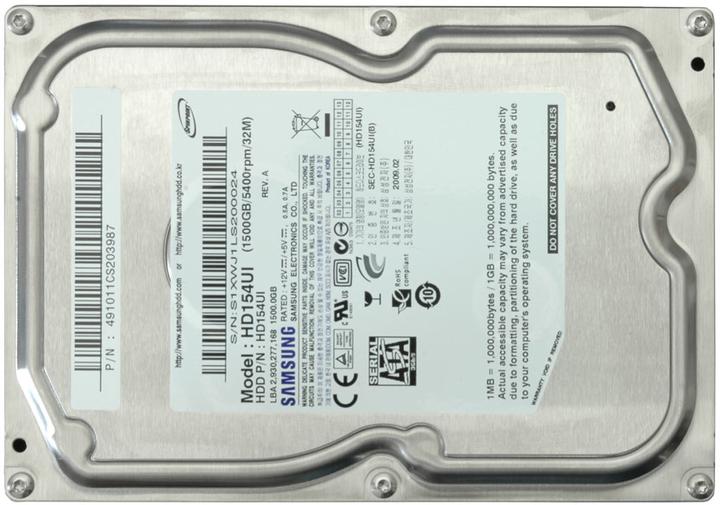 Samsung HD154UI, EcoGreen (1.50 TB, 3.5")