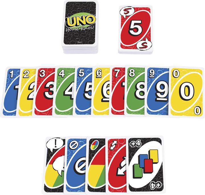 Produktbild Mattel Games UNO House Rules