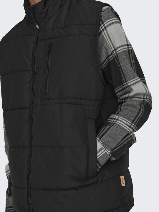 Actual product image Only & Sons Onsjake Quilted Vest Otw (XS)