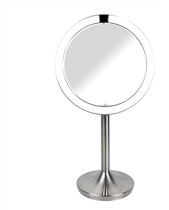 Produktbild Homedics Twist Make-up-Spiegel Freistehend Rund Edelstahl (16 x 16 x 37 cm)