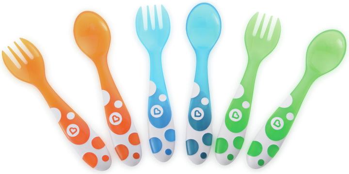 Productafbeelding Munchkin Lepel en vork gekleurd