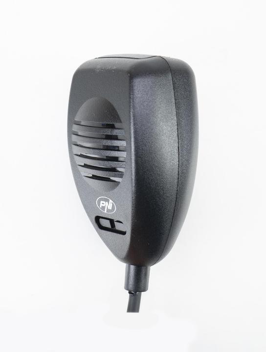 Actual product image PNI CDS06 6-pole condenser microphone for CB radio, compatible with CBs from President, Midland