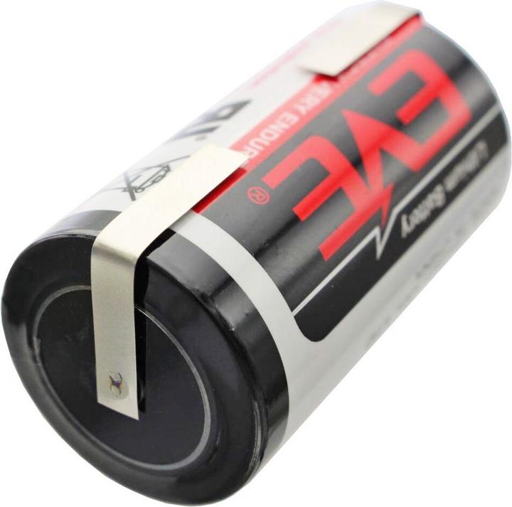 Produktbild Eve Batterie Batterie ER34615 D S, ER34615DSEVE, mit Lötfahnen in U-Form (1 Stk., D, 19000 mAh)