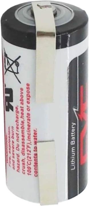 Image du produit Eve Batterie Pile ER 14335, 2/3 AA ER14335 Patte à souder en forme de U (1 pcs, AA, 1650 mAh)