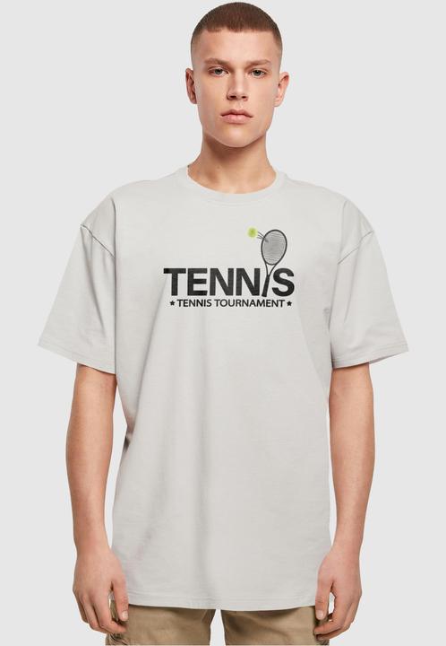 Actual product image Merchcode Tennis Racket Heavy Oversized Tee - 117495 (XXL)