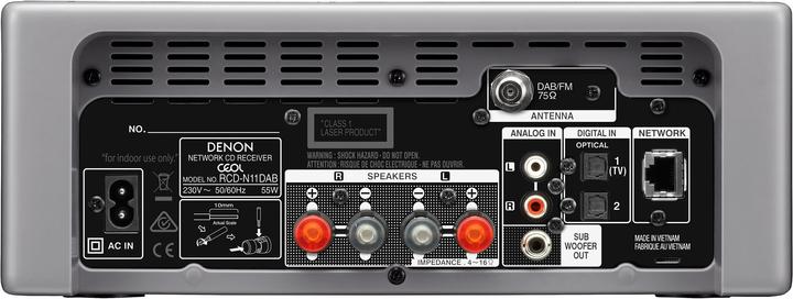 Actual product image Denon RCD-N11DAB (network receiver)
