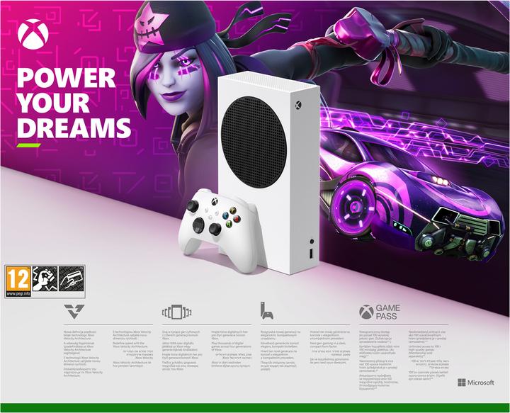 Image du produit Microsoft Xbox Series S - Bundle Fortnite + Rocket League