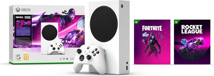 Image du produit Microsoft Xbox Series S - Bundle Fortnite + Rocket League