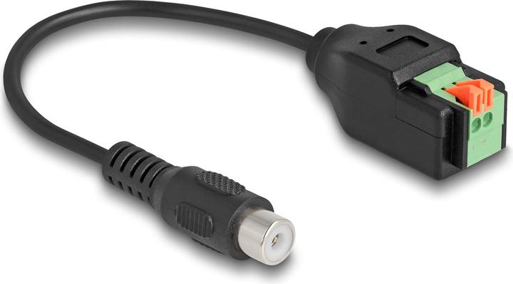 Image du produit Delock Câble RCA femelle vers adaptateur bornier avec pression