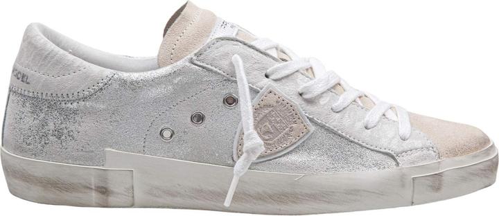 Immagine prodotto Philippe Model sneakers prsx low in laminated leather silver (40)