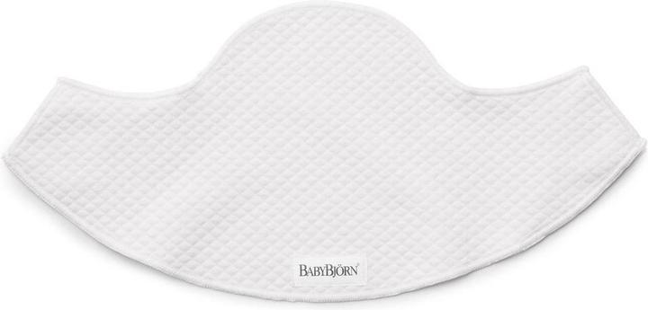 BabyBjörn Bavoir pour porte-bébé Mini, pack de 2 blanc