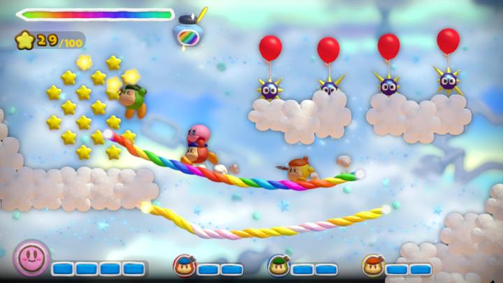Produktbild Nintendo Kirby und der Regenbogen-Pinsel (Wii, IT)