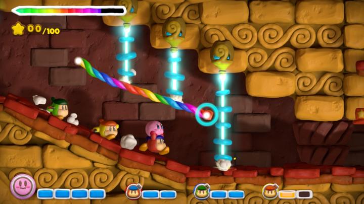 Produktbild Nintendo Kirby und der Regenbogen-Pinsel (Wii, IT)