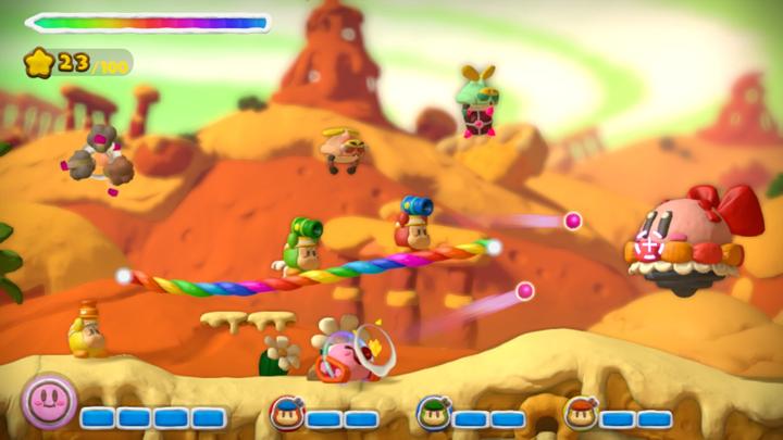 Produktbild Nintendo Kirby und der Regenbogen-Pinsel (Wii, IT)