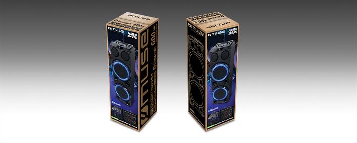 Actual product image Muse M-1982 DJ (Electrical connection)