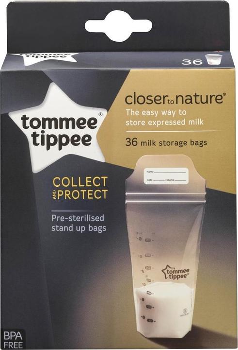 Produktbild Tommee Tippee bags for storing milk, 36 pcs., 42302241
